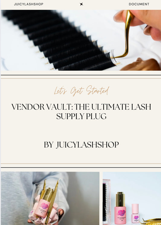 Vendor Vault: The Ultimate Lash Supply Plug